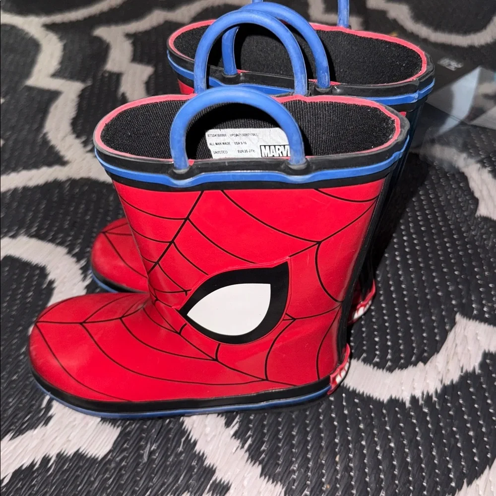 Marvel Red and Black Spider-Man Rain Boots - Picture 3 of 6